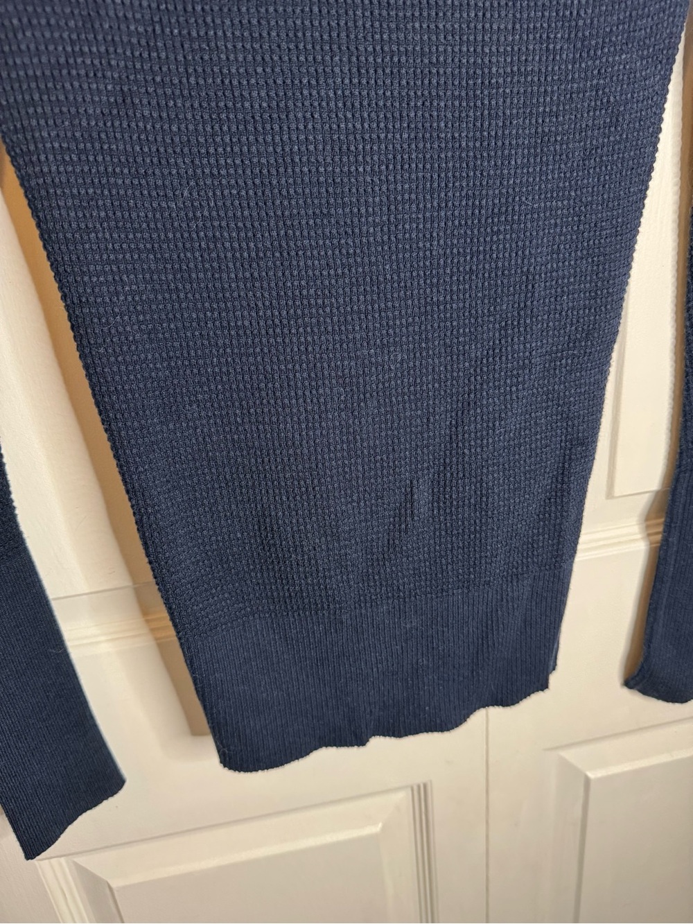 American Eagle Outfitters Navy Shawl-Collar Button Cardigan - Picture 12 of 12